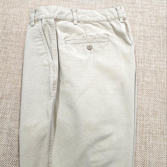 Vintage Patagonia Men's Organic Cotton Chino Pants Khaki Tan Canvas Size 36 - Picture 6 of 8